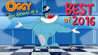 Top 10 Best episodes 2016  Oggy and the Cockroaches [upl. by Ain]