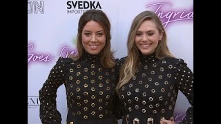 Plaza punks Olsen at Ingrid Goes West premiere [upl. by Intosh]