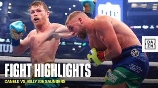 HIGHLIGHTS  Canelo Alvarez vs Billy Joe Saunders [upl. by Melloney]