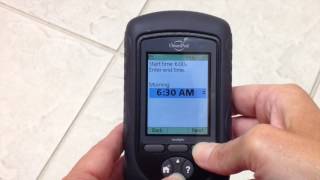 OmniPod PDM Insulin Pump Basal Settings [upl. by Queena329]