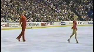 1987 World Figure Skating Championships  Pairs and Ladies [upl. by Lovering]