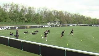 How to improve endurance and core strength  Soccer training drill  Nike Academy [upl. by Vladamir887]