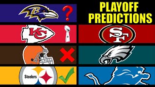 NFL Playoff Predictions 20232024 [upl. by Barnaba182]