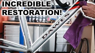 DAWES BIKE RESTORATION  Incredible Results [upl. by Luckin]