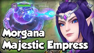 MAJESTIC EMPRESS MORGANA GAMEPLAY  BUILD amp RUNES  WILD RIFT [upl. by Bertrand]