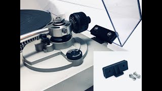 Technics Turntable Dustcover Hinge Repair Instructions [upl. by Ifill]