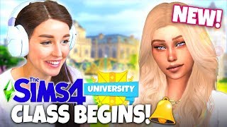 NEW The Sims 4 DISCOVER UNIVERSITY 👩🏼‍🎓 1 [upl. by Unhsiv742]