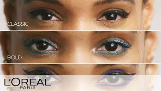 Eyeliner Makeup Tutorial with Infallible by L´Oréal [upl. by Rinee]