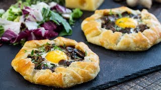 Mushroom Egg Galette [upl. by Alburg]