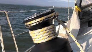 How To Use a Marine Winch By Lewmar [upl. by Ahtamas]