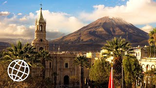 Historic Arequipa Peru Amazing Places 4K [upl. by Llarret]