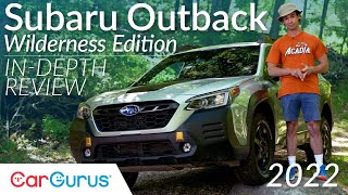 2022 Subaru Outback Wilderness Review Wild Thing  CarGurus [upl. by Orsay]