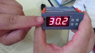 Temperature controller MH1210w manual with settings [upl. by Holli432]