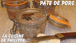 Pâté de porc [upl. by Naujuj]