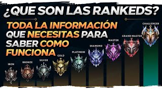 📈 Como funcionan las RANKEDS CLASIFICATORIAS en League of Legends TEMPORADA 11 2021 Season 2021 [upl. by Vasileior954]