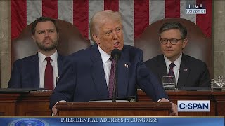 President Trump Addresses Joint Session of Congress [upl. by Noyart]