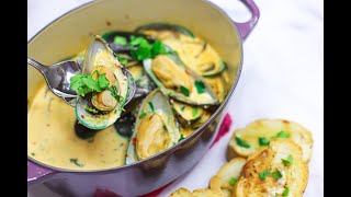 Mussels In Lemon Garlic Butter Sauce [upl. by Pelagias]