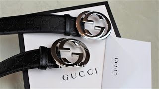 TIPS ON SPOTTING A FAKE GUCCI BELT  Authentic vs Replica Gucci Belt Comparison [upl. by Penrose228]