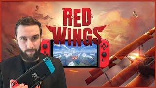 Je Pilote des Avions de Guerre sur Nintendo Switch  Red Wings GAMEPLAY FR [upl. by Yrreg348]