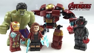 LEGO Avengers Age of Ultron Hulk Buster set review 76031 [upl. by Ahael]