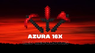 Azura 16x Red Recolour Mcpe PvP Texture Pack by Keno for SpecularPotato [upl. by Elocal]