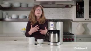 12 Cup Programmable Thermal Coffeemaker Demo DCC3400 [upl. by Latvina881]