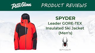 Spyder Leader GORETEX Insulated Ski Jacket Review [upl. by Eixela93]