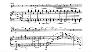 Edvard Grieg  Violin Sonata No 2 Op 13 With score [upl. by Wolf689]