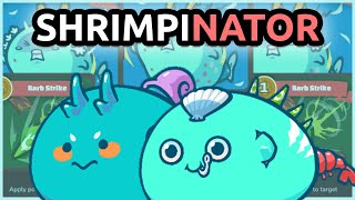 Standard Shrimpinator  1817 MMR Season 21 Gameplay  Axie Infinity [upl. by Eitsyrc128]