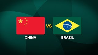 China vs Brazil  2025 World Baseball Classic Qualifiers [upl. by Eidlog]