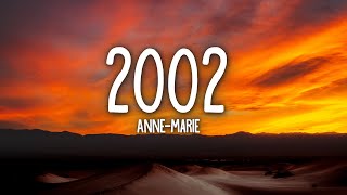 AnneMarie  2002 Lyrics [upl. by Desireah]