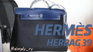 UNBOXING Hermès HERBAG 39 [upl. by Matless58]