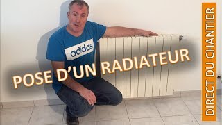 comment poser un radiateur [upl. by Amsirahc900]