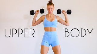 10 MIN FULL UPPER BODY Workout Toning amp Strength [upl. by Barbara]