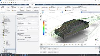 60fps Getting started Basic car aerodynamics in Ansys Fluent [upl. by Agripina]