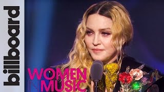 Madonna Woman of The Year Full Speech  Billboard Women in Music 2016 [upl. by Clarey]