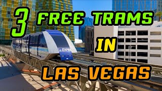 Free Trams in Las Vegas [upl. by Dodson]