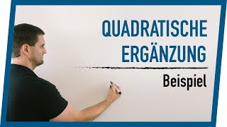 Quadratische Ergänzung  Beispiel mit Hinweisen  Mathe by Daniel Jung [upl. by Aineval257]