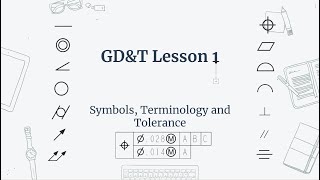 GDampT Lesson 1 Symbols Terminology and Tolerance [upl. by Herrah]