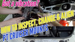 PT Cruiser Motor Mounts Replacement Guide [upl. by Moishe]