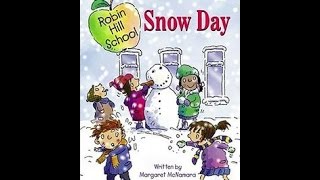 Snow Day Read Aloud Along Audio Story Book for Children  Kids [upl. by Frannie]