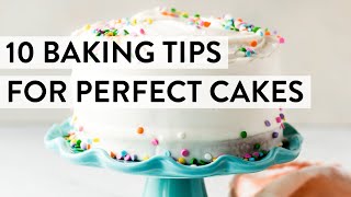 10 Baking Tips for Perfect Cakes  Sallys Baking Recipes [upl. by Ynavoeg]