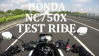 Honda NC750X DCT  Test Ride Completo [upl. by Jet]