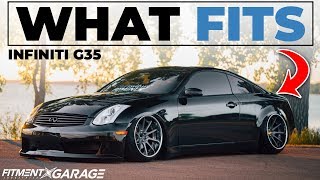 Infiniti G35 Coupe  What Wheels Fit [upl. by Ojillib]