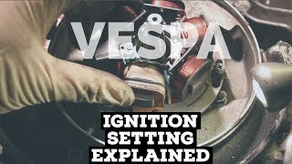 vespa IGNITION timing A amp IT SETTING explained  adjusting TRICK  FMPSolid PASSion [upl. by Dollar]