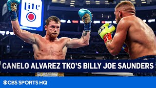 Canelo Alvarez TKO’s Billy Joe Saunders  Canelo vs Saunders FULL Recap  CBS Sports HQ [upl. by Meli169]