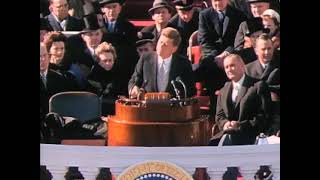 Inaugural Address of John F Kennedy USG 17 MI [upl. by Mitran]