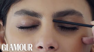 How to Shape Your Eyebrows  Glamour [upl. by Bradleigh266]