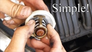 How to Change a Thermostat in a PT Cruiser [upl. by Adriane79]