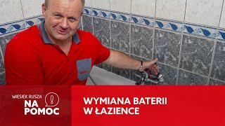 Jak wymienić baterię w łazience Wiesiek rusza na pomoc [upl. by Bohlin57]